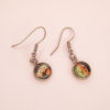 Boucles "Olex"-vert et orange