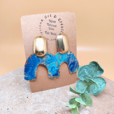 Olinka Art Création - Modèle Una bleu